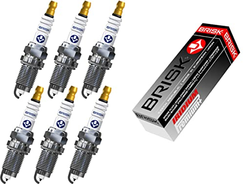 BRISK Iridium Premium+ Plus P3 ER15YIR-1 1621 Zündkerzen, 6 Stück
