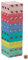 Relaxdays Torre Traballante, Gioco di Abilità con 51 Blocchi in Legno e Dado, Tower Oscillante, 26x7,5x7,5 cm, Colorato, 26 x 7.5 x 7.5 cm