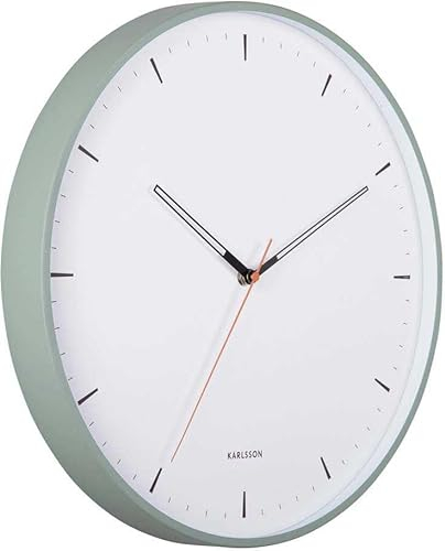 Karlsson Wanduhr aus Metall Calm, 39 x 4,5 x 30 cm