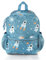 TA Trend Atelier Kindergartenrucksack/Kindergartentasche, PFC-frei, wasserabweisend, Brustgurt, Reflektoren, 6 l