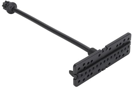 Fish Finder Mounting Plate, 32cm/12.6in Hex Interface Electronic Fish Finder Mount Bracket Stable Base with Extension Hose