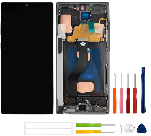 SWARK LCD-Display für Samsung Galaxy Note 10 Plus/Note 10 Plus, 5G, SM-N975, SM-N976, 17,3 cm (6,8 Zoll) LCD-Display mit verbessertem Reparaturwerkzeug-Set, keine Fingerabdruck-Funktion