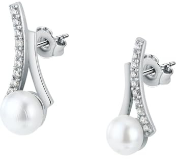 FAVS FAVS Damen-Ohrstecker 925er Silber 2 Süßwasserperle
