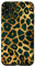 iPhone XS Max Leopard print cheetah pattern black design Case