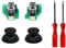 Haoyull Gamepad links & rechts Joystick Daumen Set für WiiU Game Controller Ersatz 3D Analog R Modul Reparatur Teil