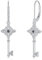 Hexen Ohrringe Silber 925 Hexen Tropfen Ohrringe Hexenknoten Keltischer Schmuck Damen