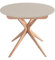 Runder Ausziehbare Esstisch 90cm Jubi Braun Beige