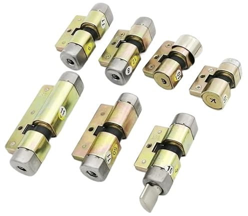 Türschloss mit Schlüssel, Zylinderschloss, 1 Stück, Türschloss, Vintage-Eingang, Außentürschloss, Zylinder, Zuggriff, Schlosskörper, Universal-Türzylinder(100(45 55))