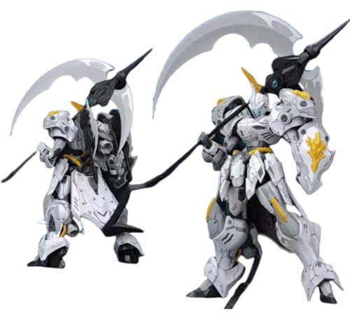 1/144 Scale Round Table Knights IRON Sickle Kai Steel Sickle Kai, Painted Mecha, Armored, Movable, Assembly, Plastic Model Robot Figure, Action Model Figure, Gift Height 5.5 inches (14 cm), SNAA