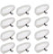 XEBRAD Panni di pulizia in microfibra riutilizzabili e lavabili for Steam Mop, compatibili con Steamboy X5 H2O H20 S302 S001 Ricambi per pulitori a vapore(12pcs)
