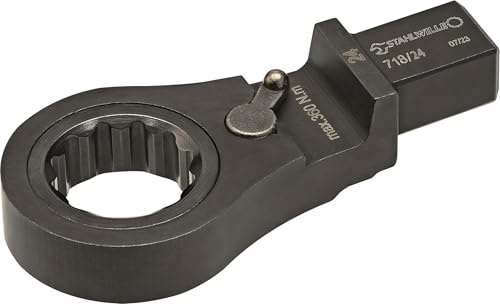 STAHLWILLE Chiave ad anello a cricchetto 17 mm | commutabile, 72 denti | 14 x 18 mm attacco da inserire nella chiave dinamometrica