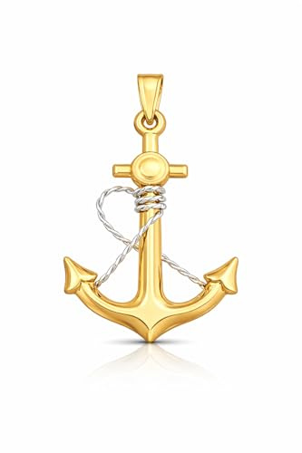Rodium – Anhänger damen 585 echtgold, Kettenanhänger Gold 585 Damen, Charms für Halskette oder Ketten Armband, Kettenanhänger für Goldschmuck
