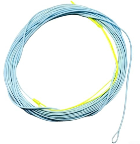 Tenkara Fliegenfischschnur, PVC, konisch, 3,5 m lang, mit geschweißten Schlaufen an beiden Enden, entworfen für Power-Casting und maximale Empfindlichkeit unter verschiedenen Bedingungen