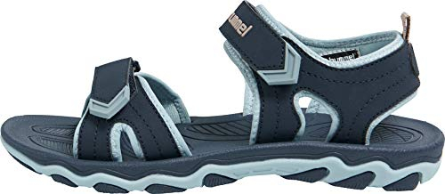 Hummel Unisex Kinder Sandal Sport Jr Sandal, Black Iris, 36 EU