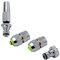 Aqua Control MSET11 Raccords en laiton pour arrosage. Métalliques et durables. Ensemble complet de 19 mm. Longue durée de vie. Une meilleure prise en main du tuyau grâce à sa cartouche intérieure