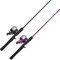 Zebco 202 Spincast Ensemble Moulinet et Canne à pêche, 152 cm, 2 pièces, Moulinet Taille 30, Bobine de récupération à Droite, Comprend Un kit de matériel de pêche 27 pièces, Noir/Rouge
