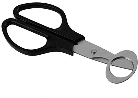 AMOYER 1pcs Kitchen Scissor Bird Cigar Quail Egg Cutter Opener Tool Clipper Scissors Cigar Stainless Steel Cutter