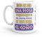 Puterful - Taza con frase Esto de ser una diosa… - Tazas originales para café - Resistente al microondas y lavavajillas