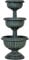 3 Tier Garden Planter Flowers Patio Display Stable Base Outdoor Flower Pots (Green)