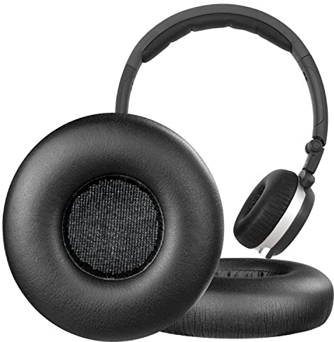 SOULWIT Cuscinetti di ricambio in pelle proteica per AKG Pro Audio AKG K402/K403/K412/K420/K430/K450/K451/K452/Q460/K480/K24P/K26P/K412P/K414P/K416P, cuscinetti auricolari con schiuma di isolamento