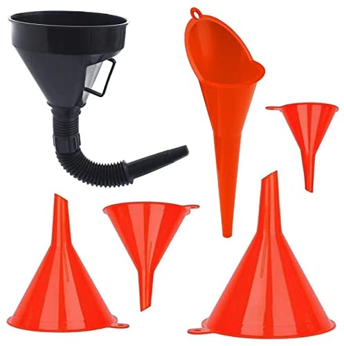 entonnoir carburant antonoire vidange entonnoir huile entonnoir gros diametre pour voiture, moto, mini entonnoir de remplissage pour cuisine ou atelier - Entonnoir à huile