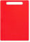 AEX Large Rectangle Plastic Chopping Board for Fruits, Vegetables - BPA Free, Red