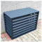 Clôture De Confidentialité Pour Écran De Climatiseur Extérieur Cache Clim Exterieur Aluminium Couvercle De Pompe À Chaleur Couverture De Protection En Tous Temps Pour Couvrir Les Déchets ( Color : Gre