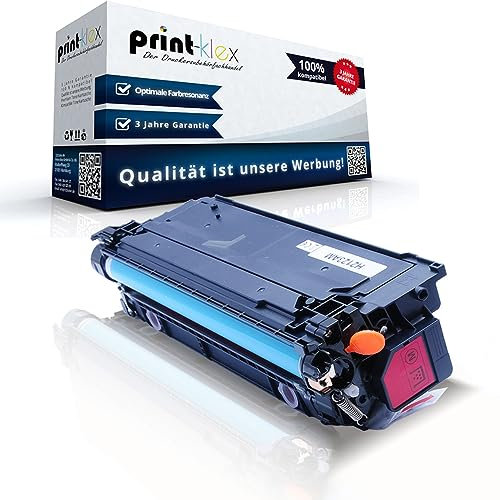 Print-Klex Tonerkartusche kompatibel mit HP Color Laserjet Enterprise Flow MFP M 578 c Color Laserjet Enterprise Flow MFP M 578 z W2123A 212A W2123 W2123X 212X Magenta Rot - Office Plus Serie