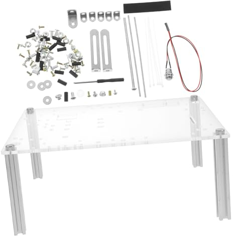 Yardenfun 1 Satz Motherboard-Rack Gehäuseträger Für Mainboards Grafikkartengehäuse Gehäuse Für Computer-grafikkarten Mini-Fall Motherboard-gehäuse Aluminiumlegierung Fahrgestellträger Acryl