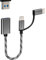 USB C Adapter Micro USB 2 in 1 for Apple iPhone 15 Pro Max Macbook Air for iPad Compatible with Samsung Type C Android Socket Cable Splitter Memory Stick Mouse Jack Accessories OTG Cable Converter