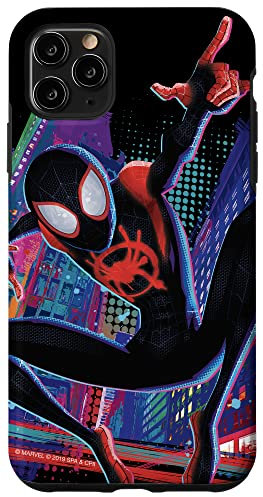 iPhone 11 Pro Max Marvel Spider-Man Into the Spider-Verse Miles Morales City Case