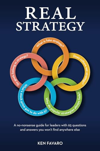 Real Strategy: A no-nonsense guide for leaders with 65 questions and answers you won’t find anywhere else