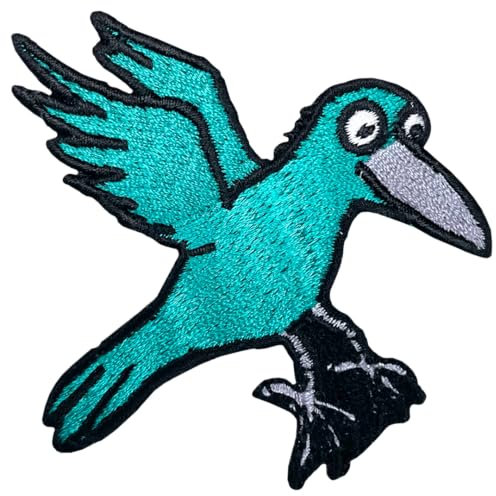 Pawprint Family | Bird Character Sew on Patch | Julia Donaldson and Axel Scheffler's Room on The Broom Official Merchandise