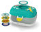 monbento - Snackbox Kinder MB Gram blau Dino - BPA-Frei Vesperdose Kinder Ideal für Schule, Picknick, Ferien - Snackbox Klein mit Dinosaurier-Motiv - Personalisierbare und Robuste Naschbox