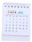 Sewroro Tischkalender 2025 Jahreskalender 2024 freistehender Kalender Zeitplan Kalender Wochenkalender Mini-Tischkalender Notizbuchkalender Mini-Kalender Lehrertischkalender Papier Black