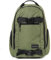 Hydroponic BG Takoma Army Green Zaino con fettuccia Porta Skate, Adulti Unisex, Verde Kaki, Grande