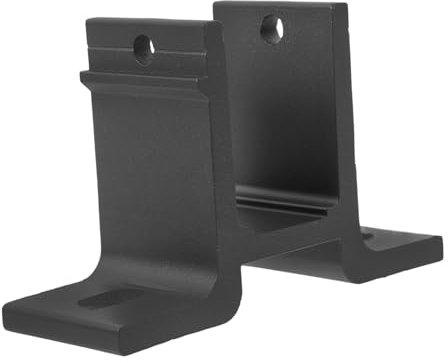 Markisen Ersatzwandhalterung aus Aluminiumlegierung Schwarz für Einziehbare