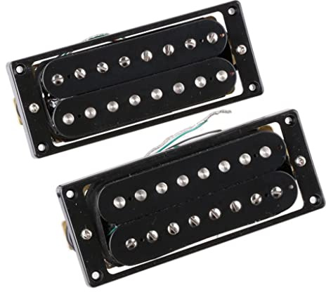 Kit pickup humbucker per chitarra elettrica a 8 corde, con manico a doppia bobina