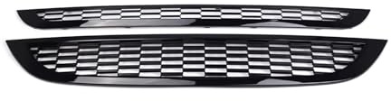 Auto Griglie Anteriori Per MINI For One R50 R52 R53 2002-2006 2 Pezzi Paraurti Anteriore Griglia Superiore Inferiore Copertura Griglia In Rete A Nido Paraurti Anteriore Griglie