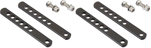 XLC Kit de Fixation pour Porte-Bagages Argenté Taille Unique (Lot de 2)