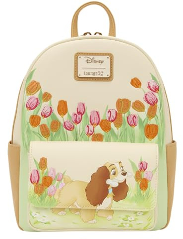 Loungefly Disney Lady and The Tramp Pastel Tulip Mini Backpack