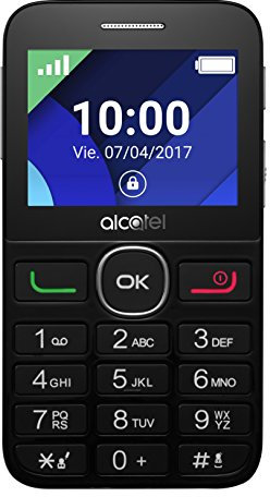 Alcatel 2008G SIM Free Mobile Phone - Black/Silver.