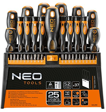 NEO 37 tlg Profi Schraubendreher präzisions Schraubenzieher Satz Feinmechaniker 25 Jahre Garantie