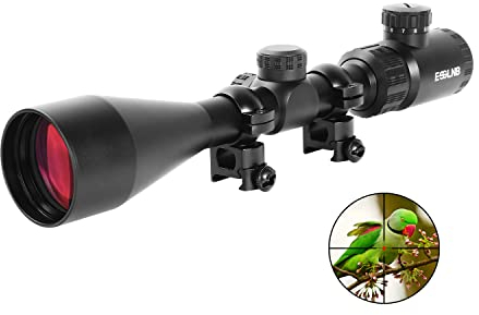 ESSLNB Zielfernrohr 3-9x50MM Dünnwandige Struktur Airsoft Luftgewehr 11-stufige Helligkeiten 20mm/22mm Picatinny-Schiene Armbrust Jagd