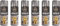 HitlineUK 6 x 400ml Silver Metallic Aerosol Spray Paint Wood Metal Car Plastic 1752PR Paint Spray