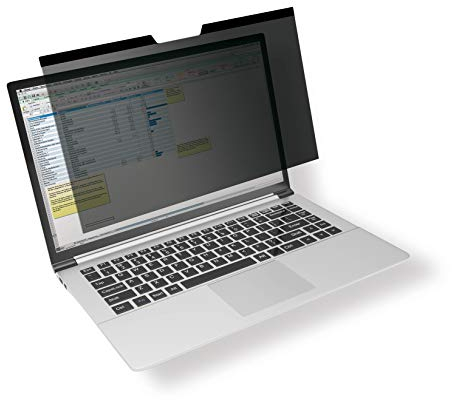 Durable Blickschutzfilter für MacBook Pro® 15, magnetische Befestigung, inkl. Tasche und Reinigungstuch, anthrazit, 515457