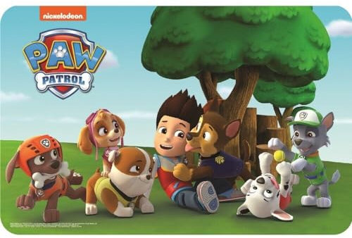 Paw Patrol Platzdeckchen, Mehrfarbig, einzigartig