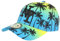 Baseball NY Sunrise Kinder Cap Blau und Gelb Palmen Fashion Baseball NY Sunrise 7 bis 12 Jahre – Jungen Gr. 52, blau