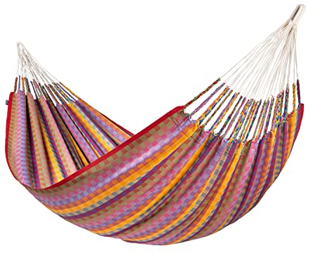 La Siesta® Flora Flowers – Organic Cotton Kingsize Classic Hammock