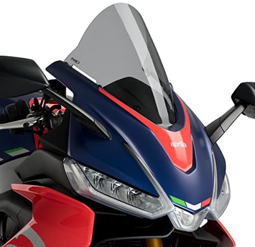Racingscheibe R kompatibel mit Aprilia RS 660 21-25 rauchgrau Puig